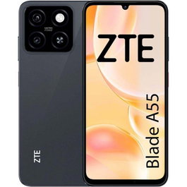 ZTE Blade A55 Smartphone Libre 4GB RAM 128GB Almacenamiento 6.75 Pulgadas 90Hz Cámara 13MP Negro - P963F65-BLACK